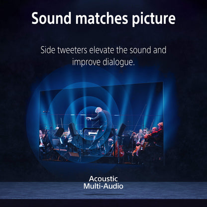 سوني | BRAVIA 5 | ‏75 بوصة | ‏XR Processor | ‏Mini LED | ‏4K بوضوح عالٍ فائق | نطاق ديناميكي عالٍ (HDR) | تلفزيون ذكي (Google TV)