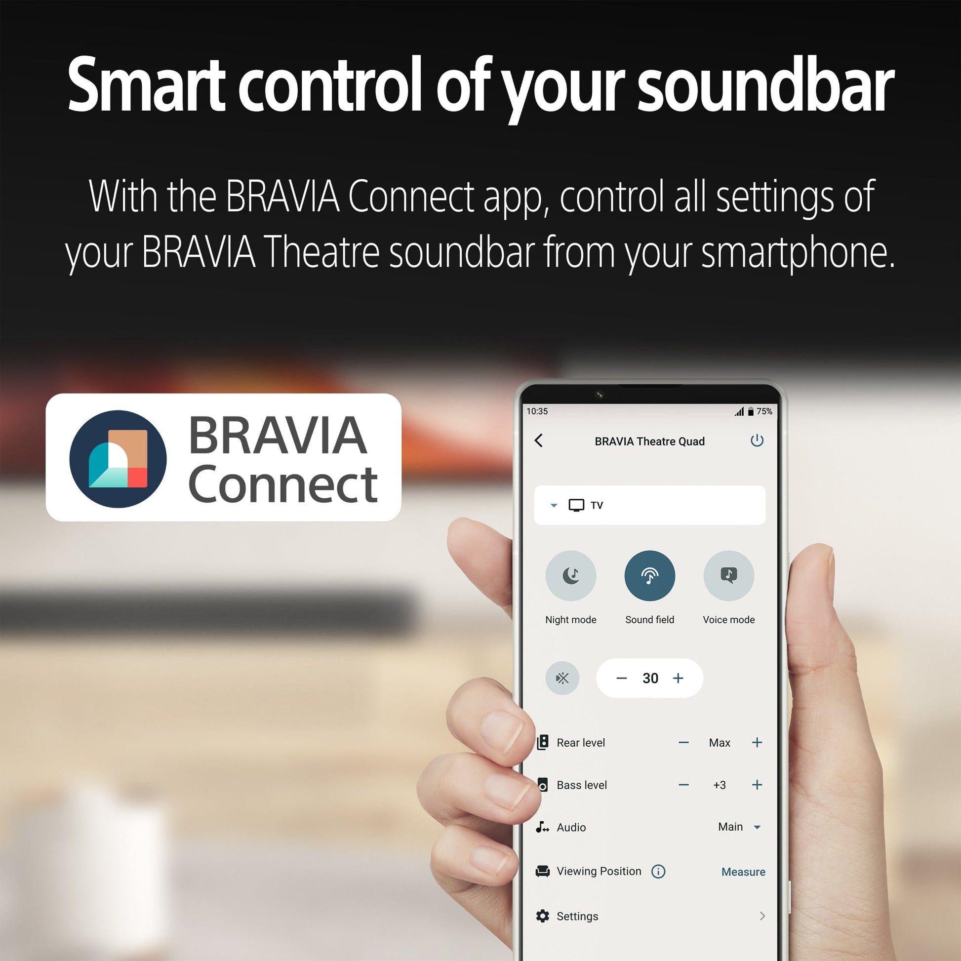 Sony Bravia Theatre Bar 5, 3.1ch Soundbar with powerful wireless subwoofer with Dolby Atmos®/DTS:X®, 2026 Model