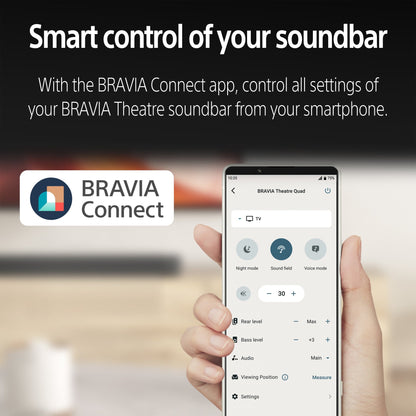 Sony Bravia Theatre Bar 5, 3.1ch Soundbar with powerful wireless subwoofer with Dolby Atmos®/DTS:X®, 2026 Model