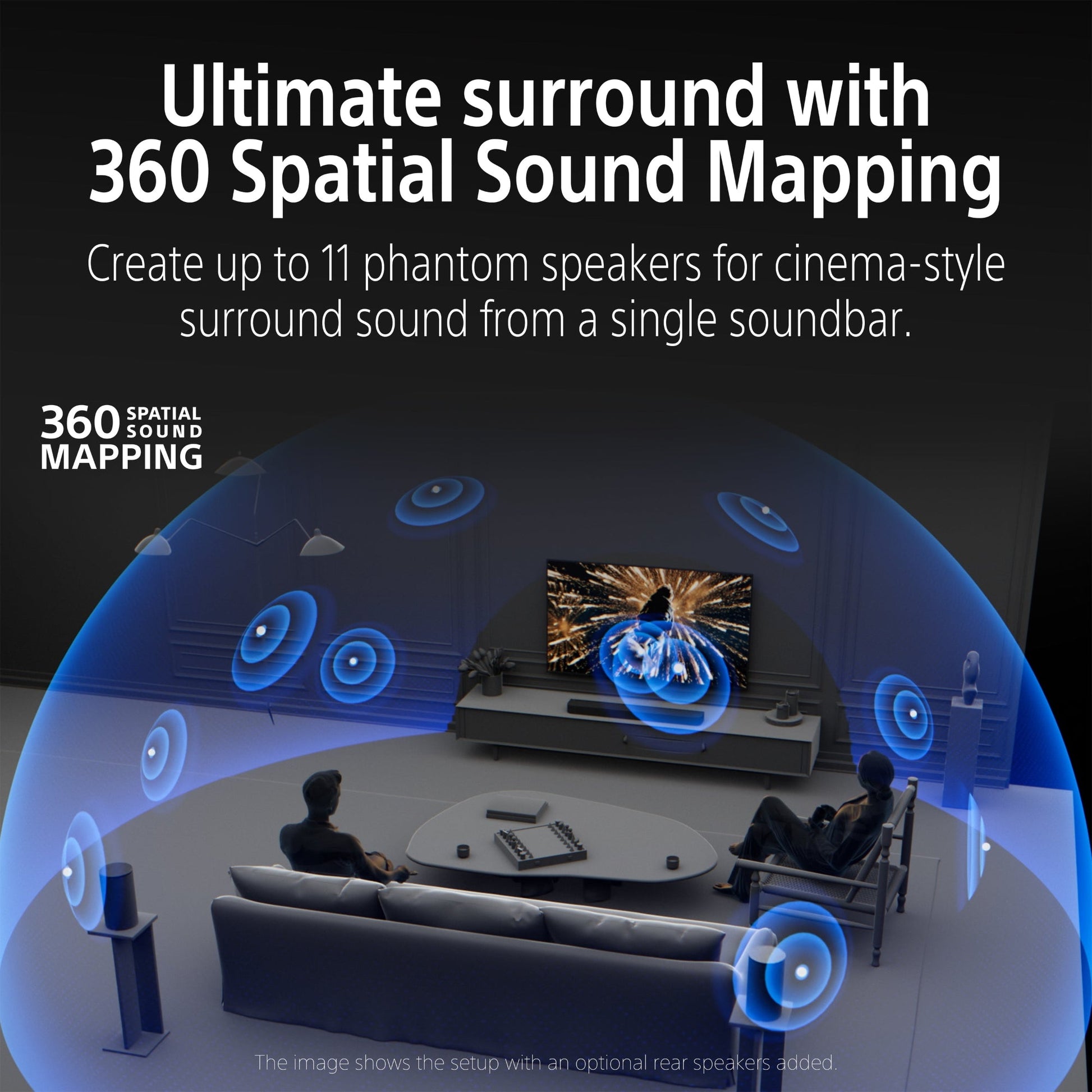 Sony Bravia Theatre Bar 7, Single Soundbar, 9 Speaker Units Surrounded sound by Dolby Atmos®/DTS:X® & IMAX® Enhanced, 2026 Model