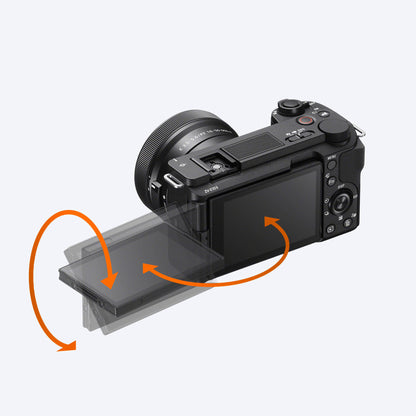 كاميرا مدونات الفيديو بعدسة قابلة للتغيير سوني ألفا ZV-E10 II بتنسيق APS
