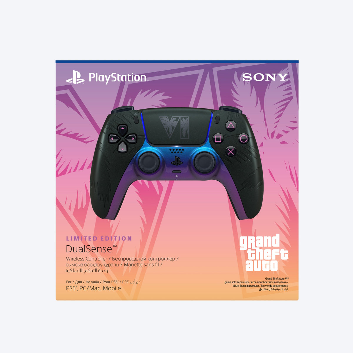 Sony PlayStation 5 Grand Theft Auto VI - GTA Limited-Edition DualSense® Wireless Controllers