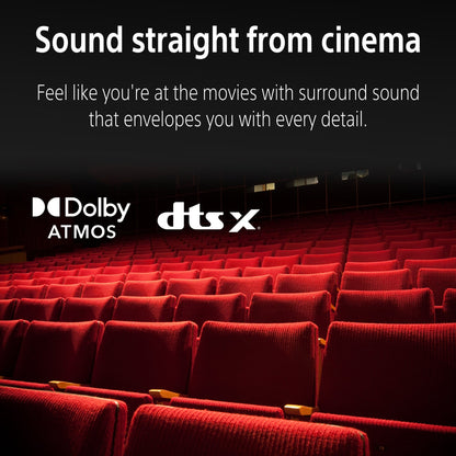 Sony Bravia Theatre Bar 5, 3.1ch Soundbar with powerful wireless subwoofer with Dolby Atmos®/DTS:X®, 2026 Model