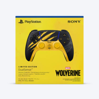  DualSense® Wireless Controller – Marvel’s Wolverine Battle Yellow Limited Edition