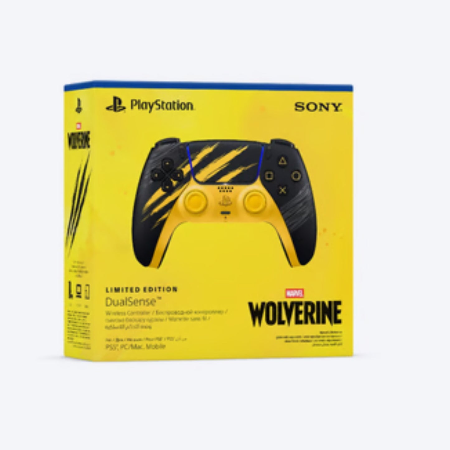  DualSense® Wireless Controller – Marvel’s Wolverine Battle Yellow Limited Edition