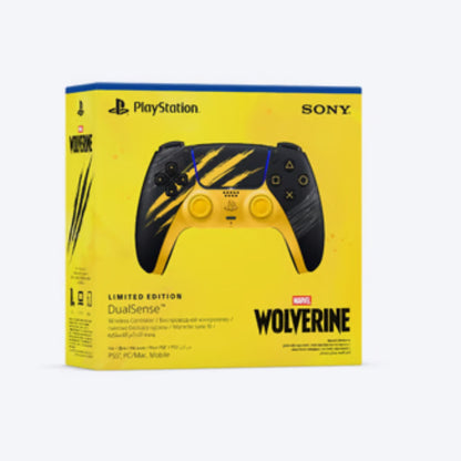  DualSense® Wireless Controller – Marvel’s Wolverine Battle Yellow Limited Edition