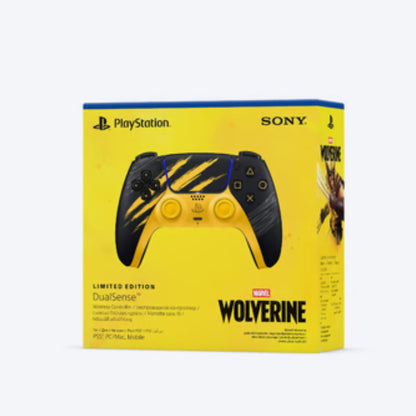  DualSense® Wireless Controller – Marvel’s Wolverine Battle Yellow Limited Edition