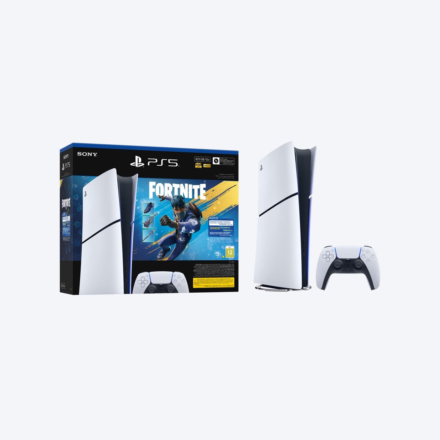 Sony PlayStation®5 Digital Edition 825GB – Fortnite Flowering Chaos Bundle