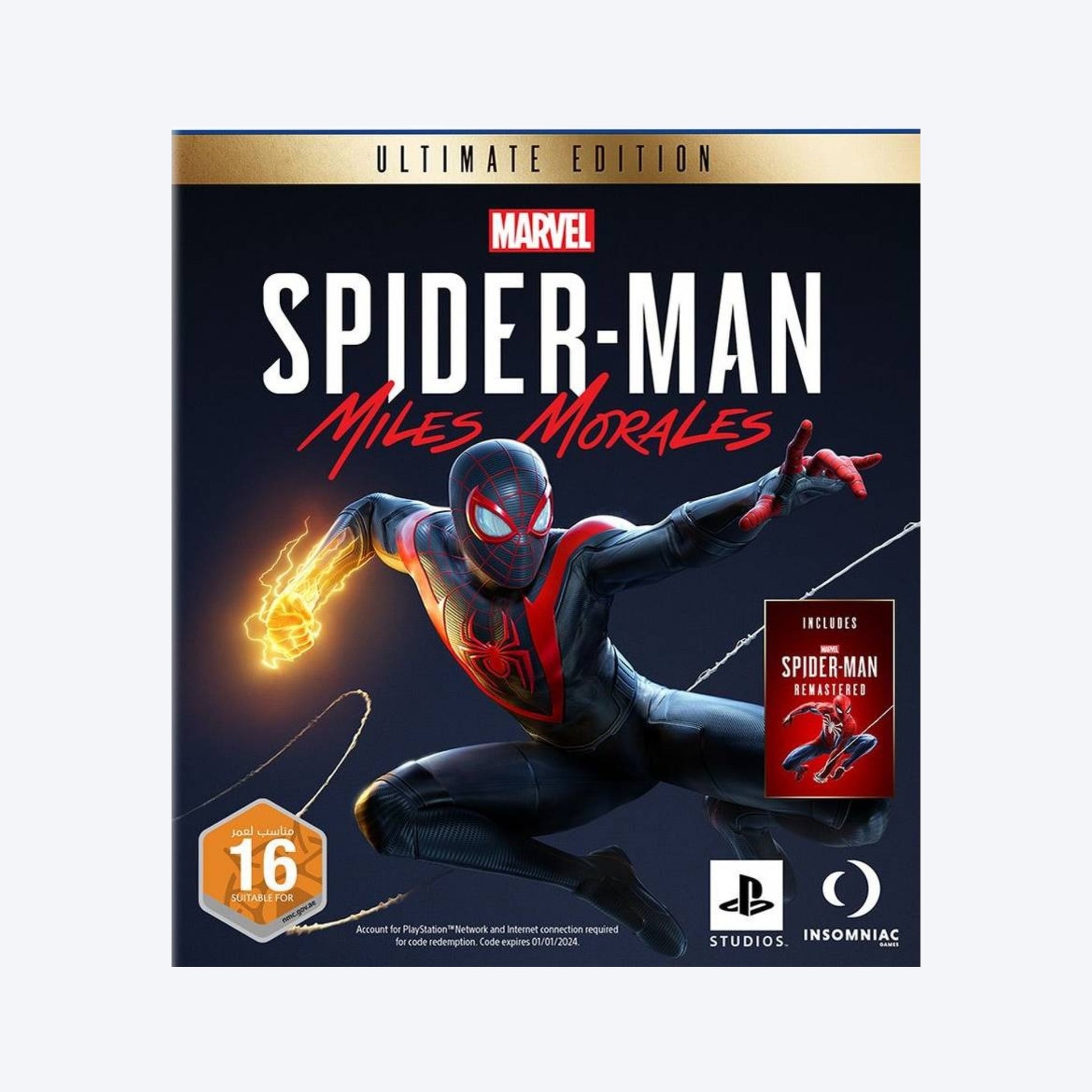 Sony PS5 SPIDERMAN ULTIMATE EDT PPSA-01461/UE/UAE