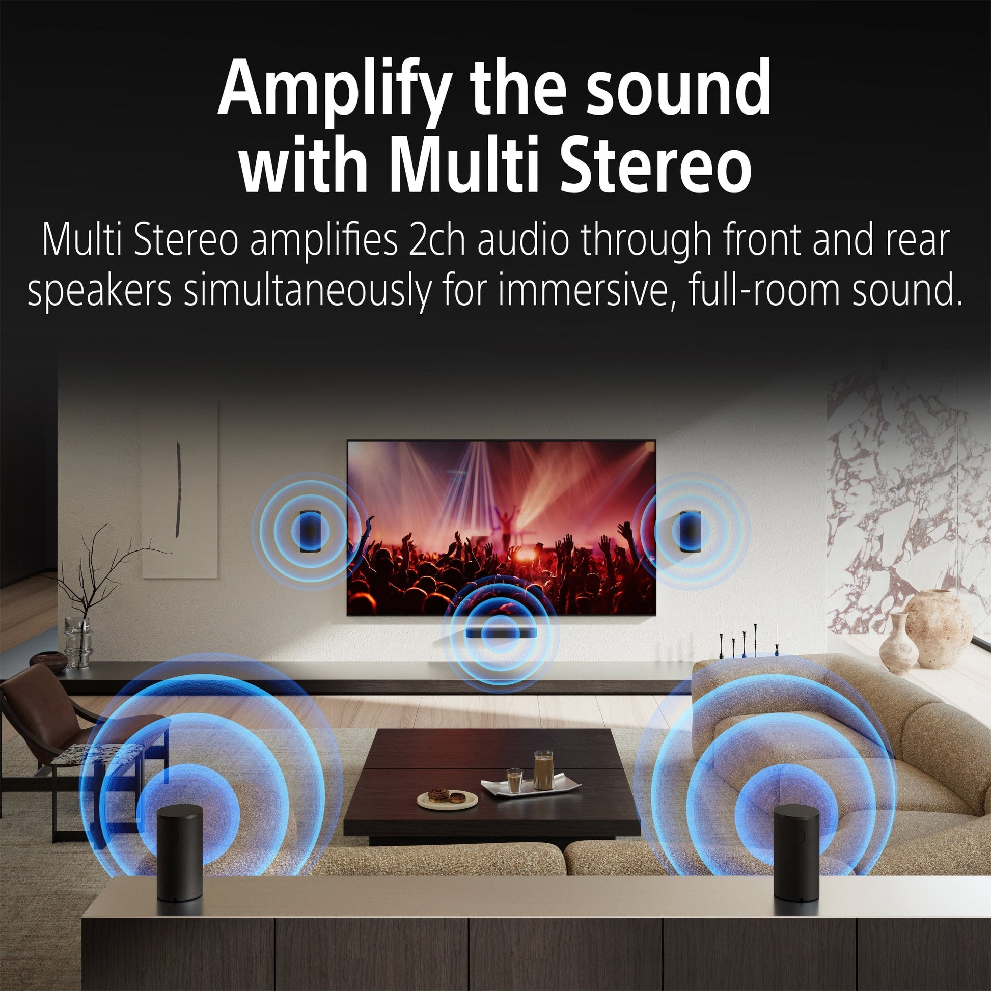 Sony BRAVIA Theatre Trio, Flagship Three-Piece Theatre System, Surround Sound by Dolby Atmos®/DTS:X®, 360 Spatial Sound Mapping, 2026 Model