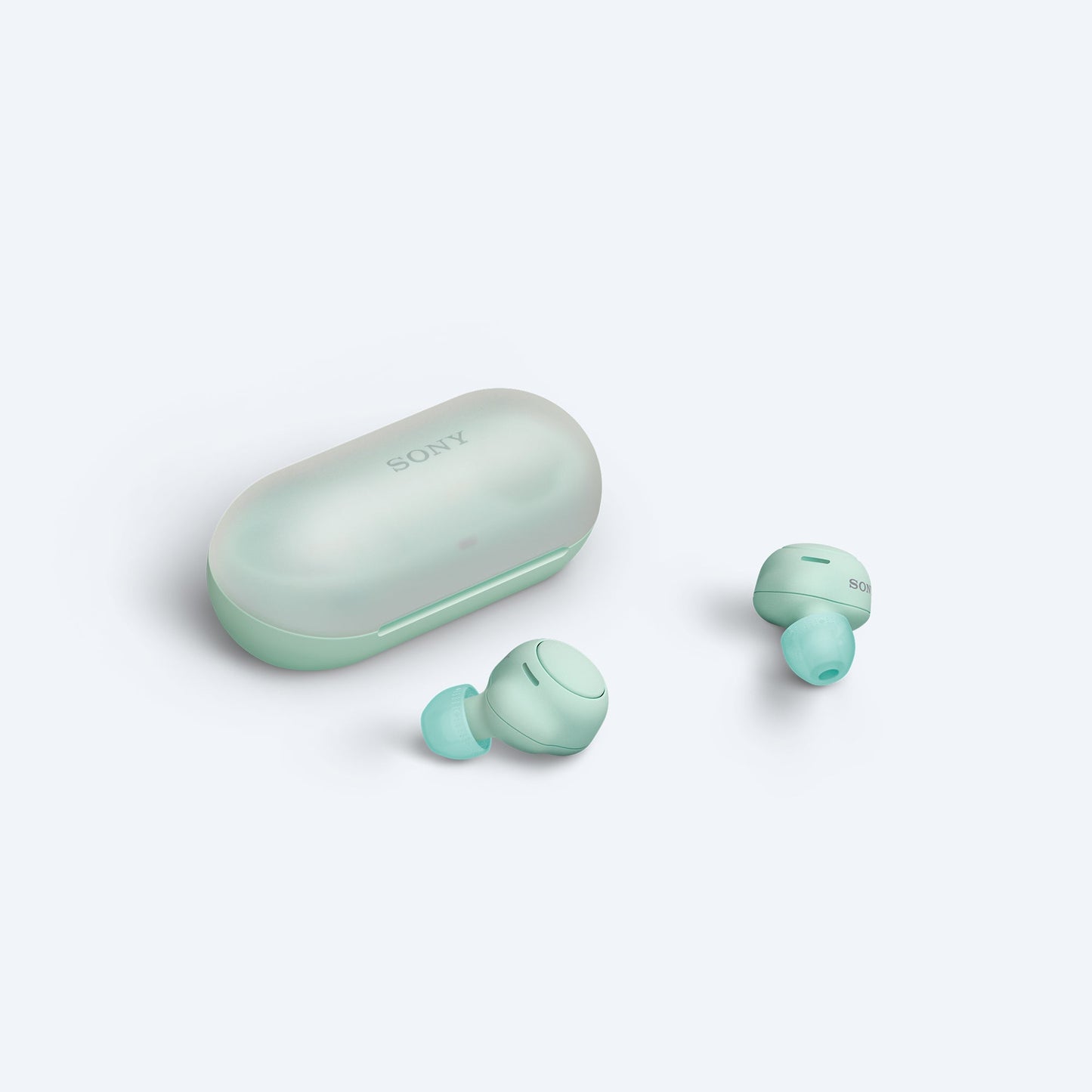 سماعات رأس لاسلكية تمامًا موديل WF-C500 من سوني